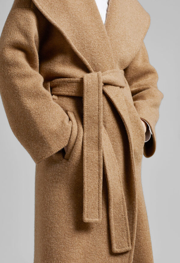 Paul Stuart Cashmere Wrap Coat, image 4